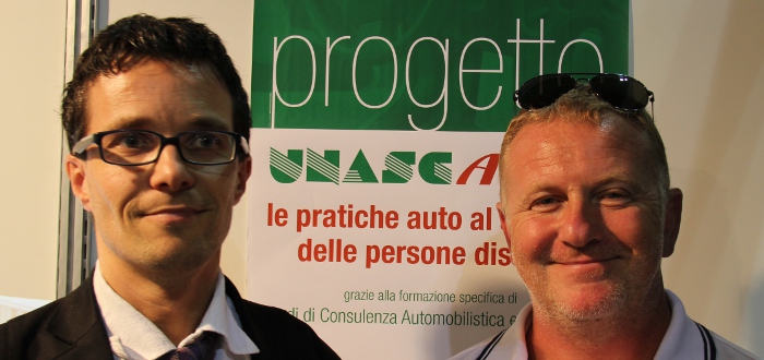 Alberto Francescut, Riccardo Mareschini, Reatech accessibilità Autonomia