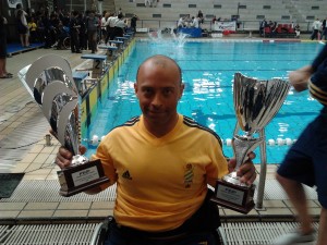 Luca Galimberti testimonial UNASCABILE Galimberti pratica il nuoto e la canoa